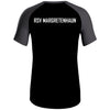 Jako T-Shirt Iconic schwarz/anthrazit (inkl. Bedruckung)- RSV Margretenhaun
