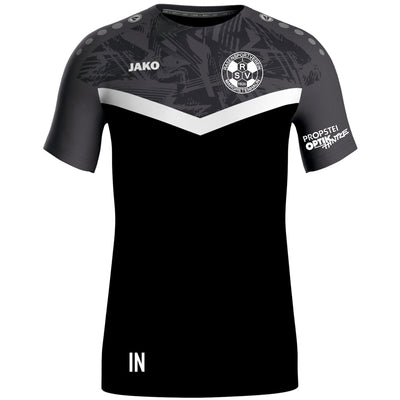 Jako T-Shirt Iconic schwarz/anthrazit (inkl. Bedruckung)- RSV Margretenhaun