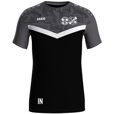 Jako T-Shirt Iconic schwarz/anthrazit (inkl. Bedruckung) - RSV Margretenhaun