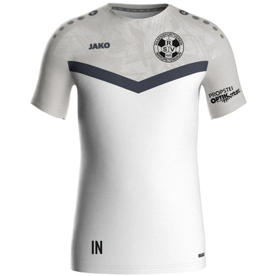 Jako T-Shirt Iconic weiß/soft grey (inkl. Bedruckung)- RSV Margretenhaun