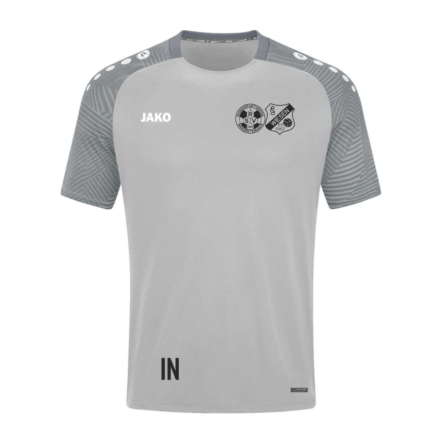 Jako T-Shirt PERFORMANCE soft grey/steingrau (inkl. Bedruckung) - RSV Margretenhaun