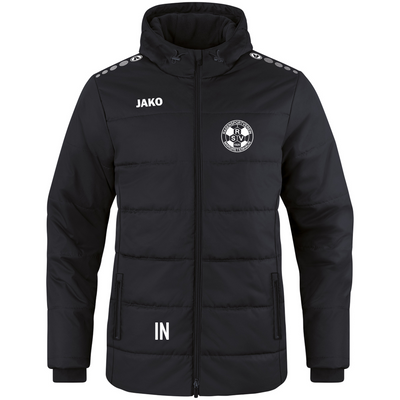 Jako Winterjacke Team mit Kapuze  schwarz (inkl. Bedruckung) - RSV Margretenhaun