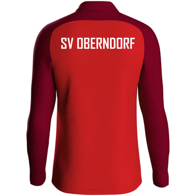JAKO Ziptop Iconic rot/weinrot (inkl. Bedruckung) - SV Oberndorf