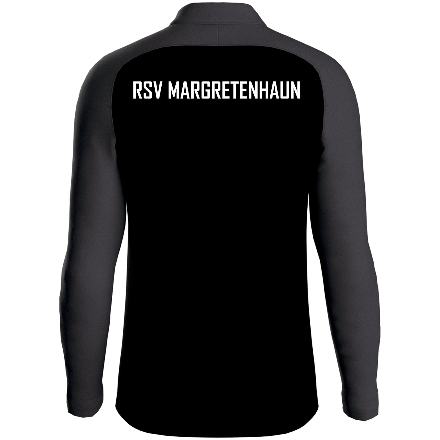 Jako Zip Top Iconic Schwarz/Anthrazit (inkl. Bedruckung) - RSV Margretenhaun