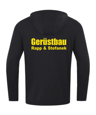 JAKO Kapuzenjacke POWER (inkl. Bedruckung) - Schwarz/Gelb - SV Pfrondorf/Mindersbach