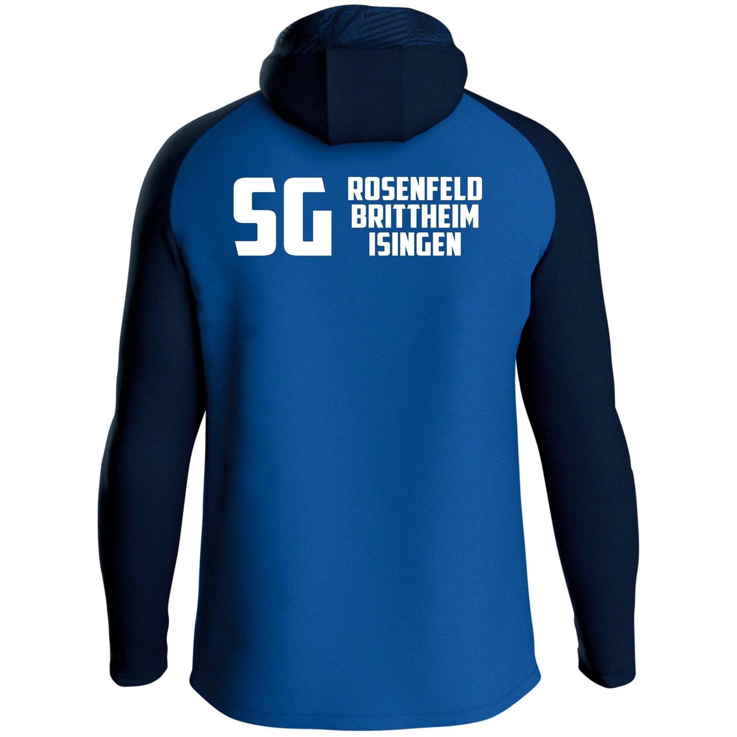 Jako Kapuzenjacke Iconic royal/marine (inkl. Bedruckung) - SGM Rosenfeld