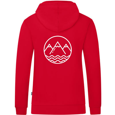 JAKO Kapuzenjacke ORGANIC (inkl. Bedruckung) - Rot - Skiclub Rottenburg