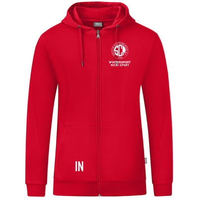 JAKO Kapuzenjacke ORGANIC (inkl. Bedruckung) - Rot - Skiclub Rottenburg