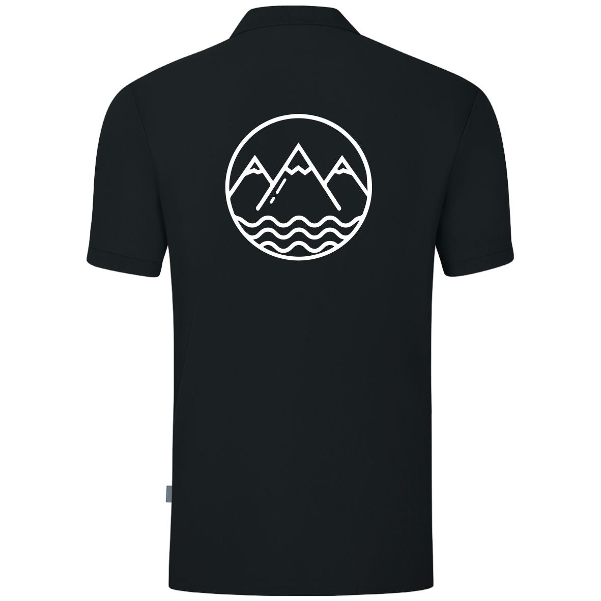 JAKO Polo ORGANIC (inkl. Bedruckung) - Schwarz - Skiclub Rottenburg