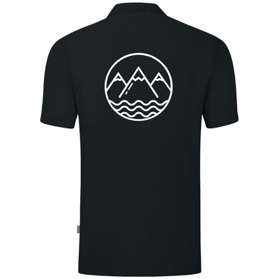 JAKO Polo ORGANIC (inkl. Bedruckung) - Schwarz - Skiclub Rottenburg