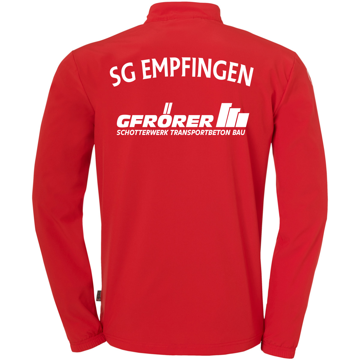 UHLSPORT Evo Woven Jacket SCORE 26 (inkl. Bedruckung) - Rot/Weiss - SG Empfingen
