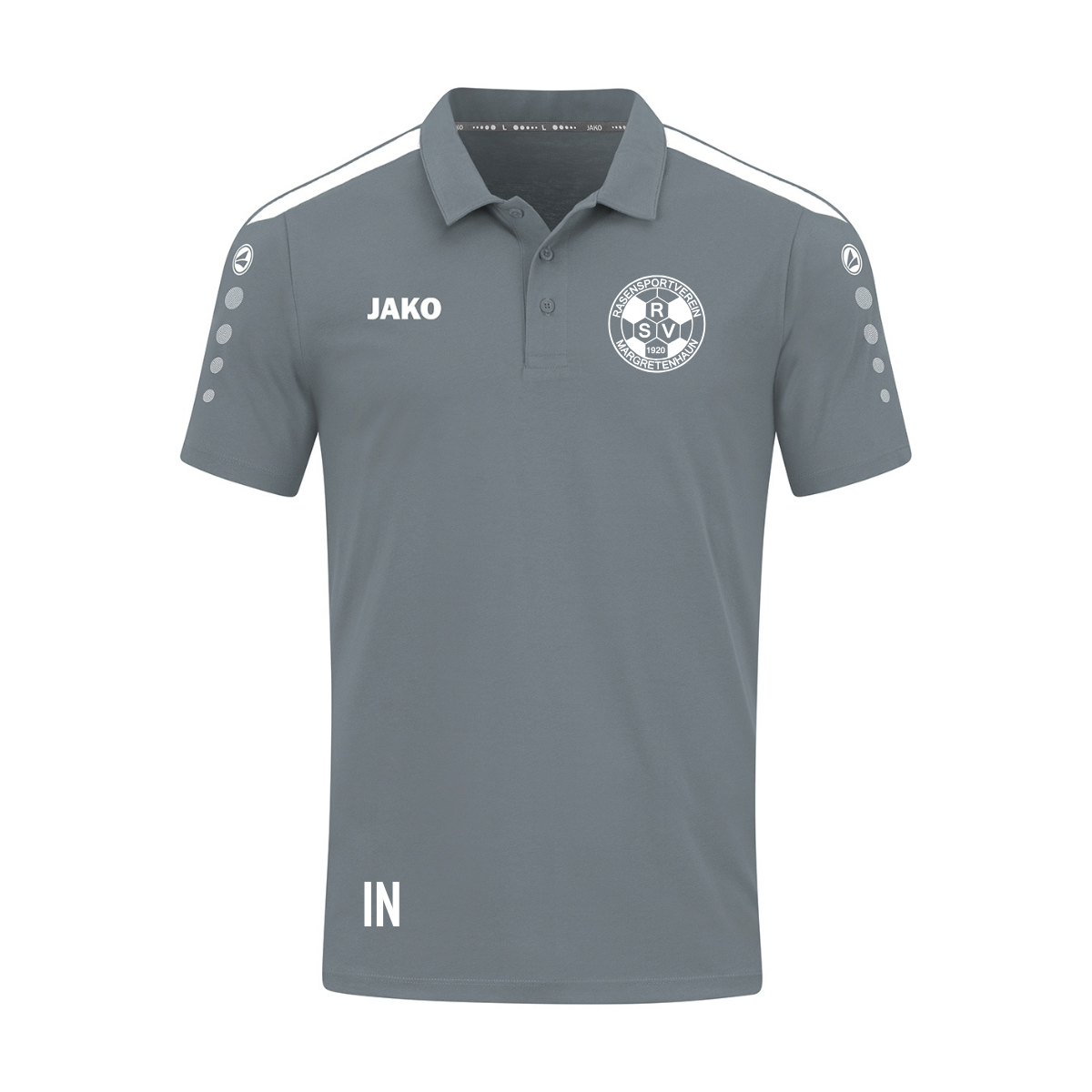 Jako Polo Power grau (inkl. Bedruckung) - RSV Margretenhaun