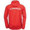 UHLSPORT Regenjacke ESSENTIAL (inkl. Bedruckung) - Rot/Weiss - SG Empfingen