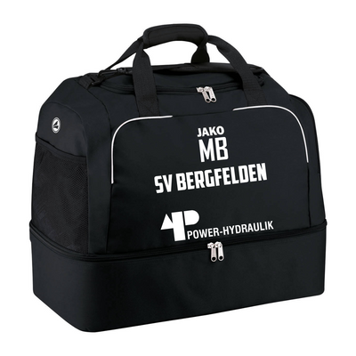 JAKO Sporttasche Classico schwarz (inkl. Bedruckung) - SV Bergfelden