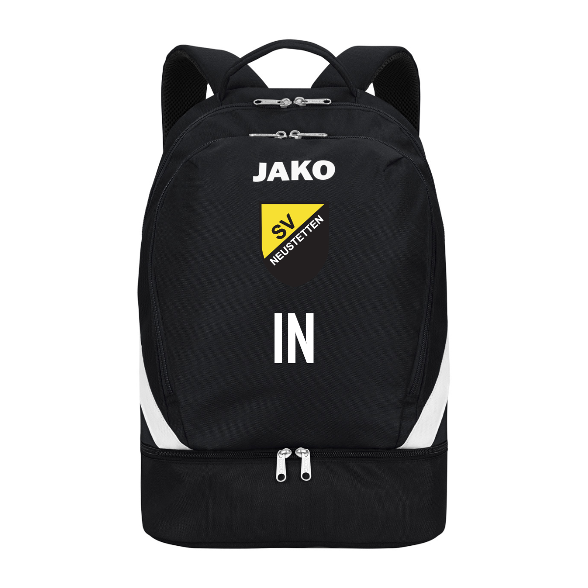 JAKO Rucksack Iconic schwarz (inkl. Bedruckung) - SV Neustetten