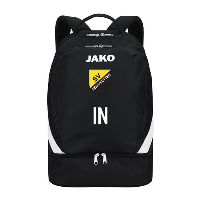 JAKO Rucksack Iconic schwarz (inkl. Bedruckung) - SV Neustetten