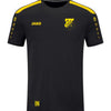 JAKO T-Shirt POWER (inkl. Bedruckung) - Schwarz/Gelb - SV Pfrondorf/Mindersbach
