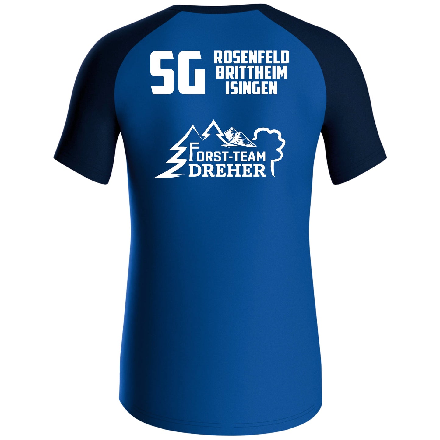 Jako T-Shirt Iconic royal/marine (inkl. Bedruckung) - SGM Rosenfeld