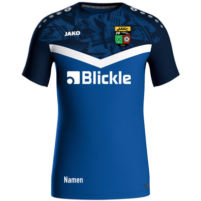 Jako T-Shirt Iconic royal/marine (inkl. Bedruckung) - SGM Rosenfeld