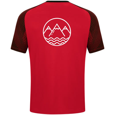 JAKO T-Shirt PERFORMANCE (inkl. Bedruckung) - Rot - Skiclub Rottenburg