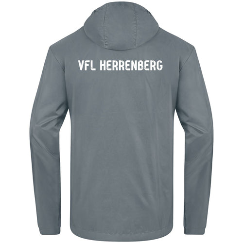 JAKO Allwetterjacke POWER (inkl. Bedruckung) - Grau - VfL Herrenberg