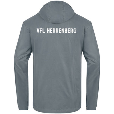 JAKO Allwetterjacke POWER (inkl. Bedruckung) - Grau - VfL Herrenberg