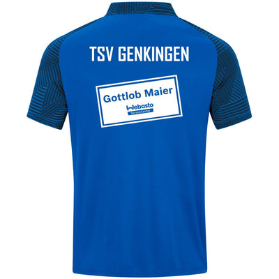 JAKO Polo PERFORMANCE (inkl. Bedruckung) - Royal - TSV Genkingen