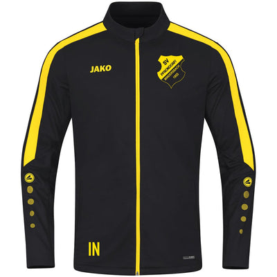 JAKO Polyesterjacke POWER (inkl. Bedruckung) - Schwarz/Gelb - SV Pfrondorf/Mindersbach