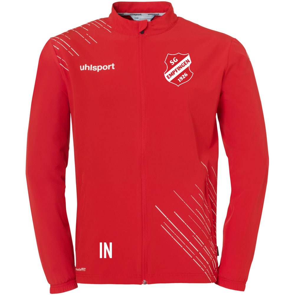 UHLSPORT Classic Jacket SCORE 26 (inkl. Bedruckung) - Rot/Weiss - SG Empfingen