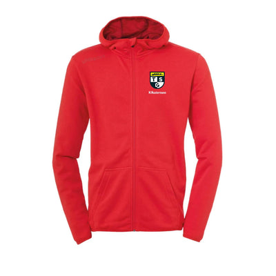 UHLSPORT Hood Jacket ESSENTIAL (inkl. Bedruckung) - Rot - TSG Balingen
