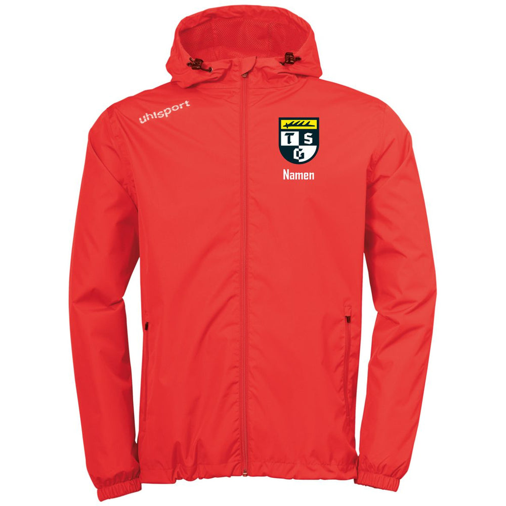 UHLSPORT Regenjacke ESSENTIAL (inkl. Bedruckung) - Rot - TSG Balingen