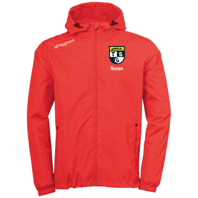 UHLSPORT Regenjacke ESSENTIAL (inkl. Bedruckung) - Rot - TSG Balingen