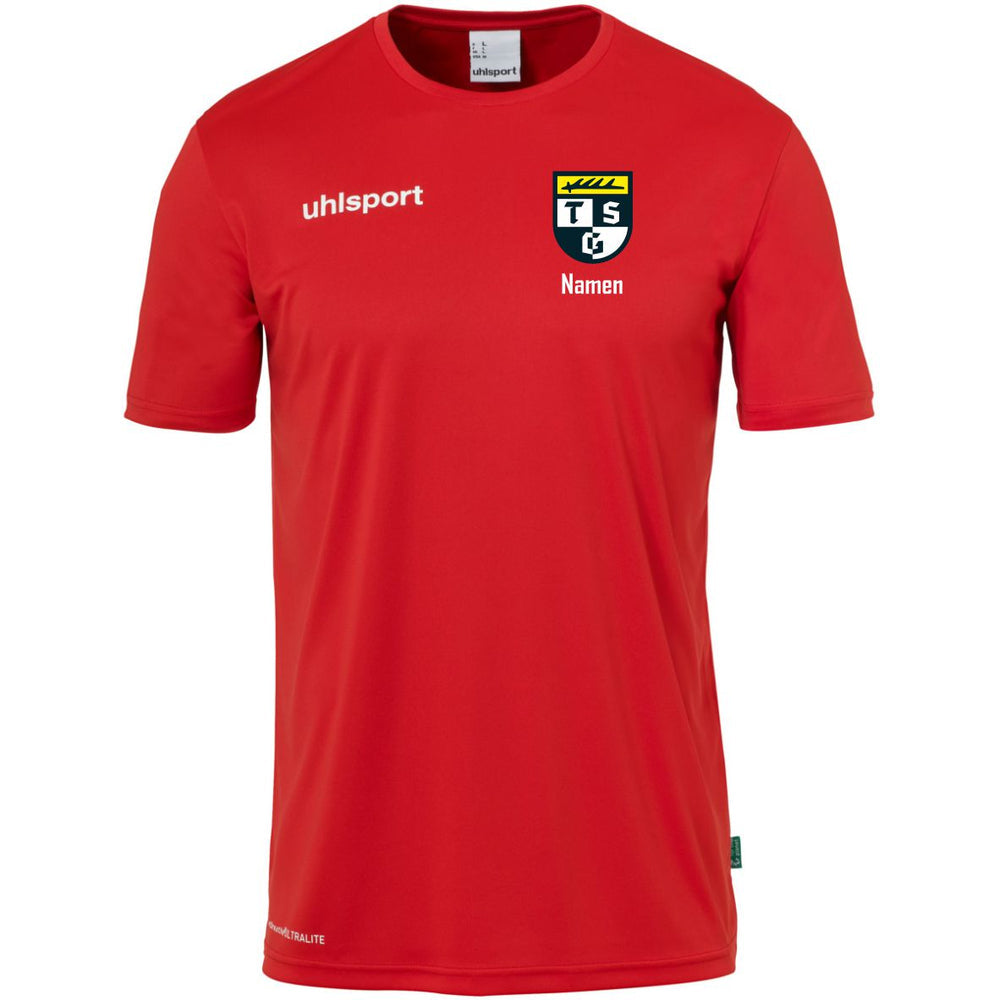 UHLSPORT T-Shirt ESSENTIAL (inkl. Bedruckung) - Rot - TSG Balingen