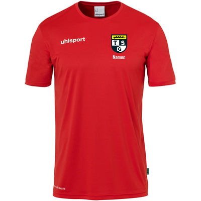 UHLSPORT T-Shirt ESSENTIAL (inkl. Bedruckung) - Rot - TSG Balingen